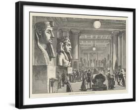 Electric Lighting of the British Museum-Frank Watkins-Framed Giclee Print