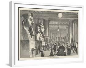 Electric Lighting of the British Museum-Frank Watkins-Framed Giclee Print