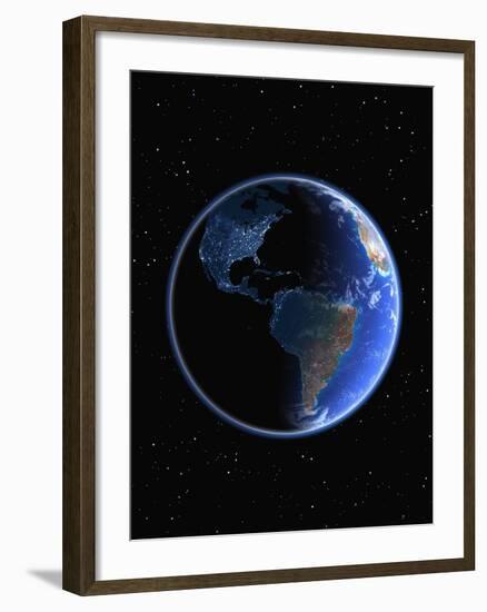 Electric Lights in the Western Hemisphere-Kulka-Framed Photographic Print