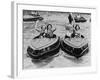 Electric Motor Boats at Dreamland Amusement Park Margate Kent-null-Framed Photographic Print