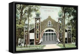 Electric Park Auditorium-null-Framed Stretched Canvas