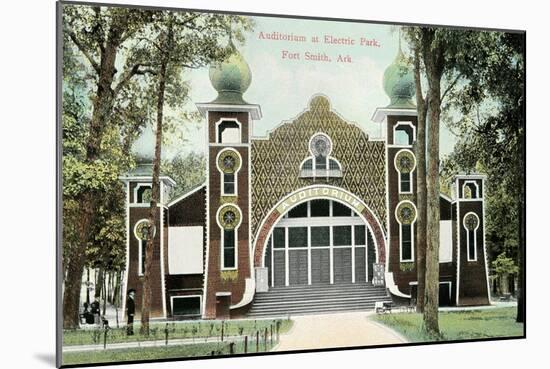 Electric Park Auditorium-null-Mounted Art Print