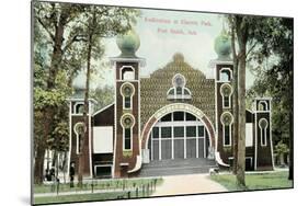 Electric Park Auditorium-null-Mounted Art Print