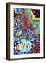 Electric Poodle-MADdogART-Framed Giclee Print