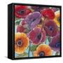 Electric Poppies 1-Norman Wyatt Jr^-Framed Stretched Canvas