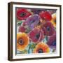 Electric Poppies 1-Norman Wyatt Jr^-Framed Art Print