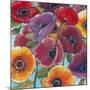 Electric Poppies 1-Norman Wyatt Jr^-Mounted Art Print