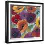 Electric Poppies 2-Norman Wyatt Jr.-Framed Art Print