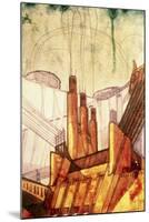 Electric Power Plant, 1914-Antonio Sant'Elia-Mounted Giclee Print