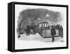 'Electric Railway Station (City and South London), King William Street', 1891-William Luker-Framed Stretched Canvas