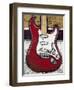 Electric Red-Bruce Langton-Framed Art Print