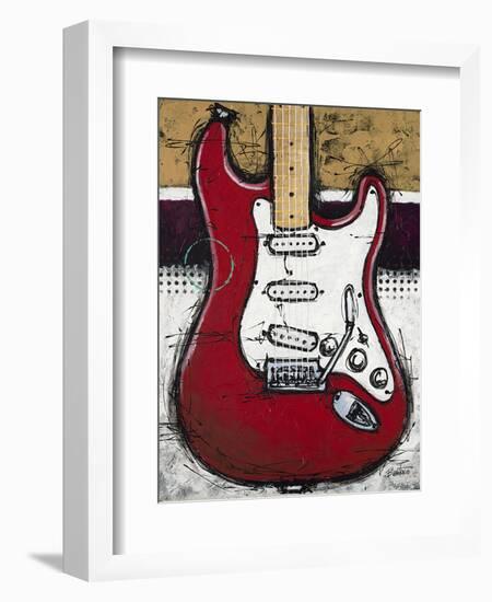 Electric Red-Bruce Langton-Framed Art Print