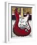 Electric Red-Bruce Langton-Framed Art Print