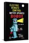 Electric Remote Control Battery Operated Robot-null-Framed Stretched Canvas