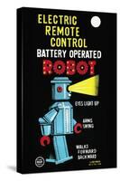 Electric Remote Control Battery Operated Robot-null-Stretched Canvas