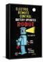 Electric Remote Control Battery Operated Robot-null-Framed Stretched Canvas