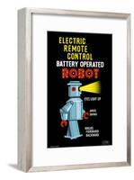 Electric Remote Control Robot-null-Framed Poster