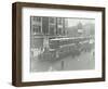 Electric Trams at Victoria Terminus, London, 1932-null-Framed Photographic Print