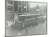 Electric Trams at Victoria Terminus, London, 1932-null-Mounted Premium Photographic Print