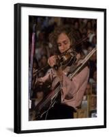 Electric Violinist Rick Grech from the Group "Blind Faith."-John Olson-Framed Premium Photographic Print