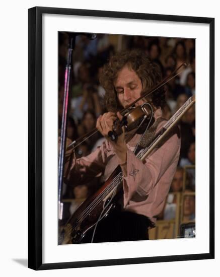 Electric Violinist Rick Grech from the Group "Blind Faith."-John Olson-Framed Premium Photographic Print