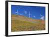 Electric Wind Turbine in Columbia River National Scenic Area, Washington State. Pacific Northwest-Craig Tuttle-Framed Photographic Print