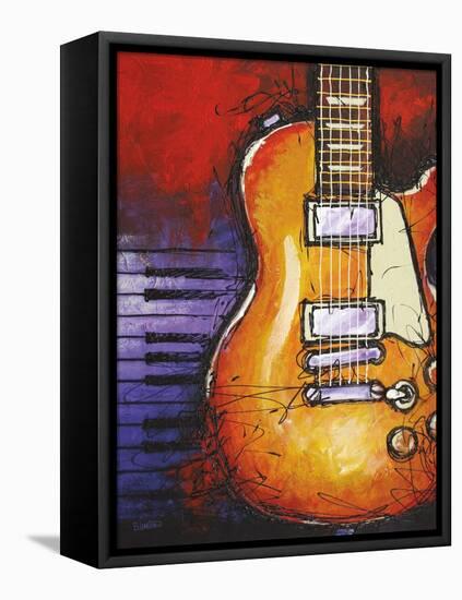 Electric-Bruce Langton-Framed Stretched Canvas