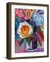 Electric-Jeanette Vertentes-Framed Art Print