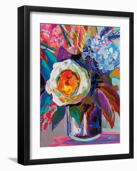 Electric-Jeanette Vertentes-Framed Art Print