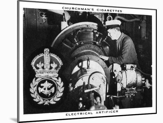 Electrical Artificer, 1937-WA & AC Churchman-Mounted Giclee Print