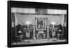 Electrical Display in Store Window-null-Framed Stretched Canvas