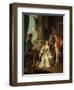 Electrical Experiment (One of a Series)-Louis-Michel van Loo-Framed Giclee Print