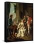 Electrical Experiment (One of a Series)-Louis-Michel van Loo-Framed Stretched Canvas