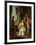 Electrical Experiment (One of a Series)-Louis-Michel van Loo-Framed Giclee Print