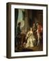 Electrical Experiment (One of a Series)-Louis-Michel van Loo-Framed Giclee Print