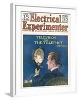 Electrical Experimenter, 1918, USA-null-Framed Giclee Print