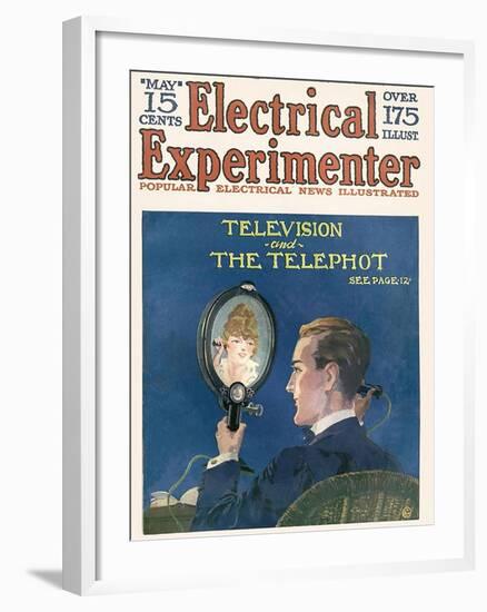 Electrical Experimenter, 1918, USA-null-Framed Giclee Print