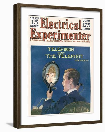 Electrical Experimenter, 1918, USA-null-Framed Giclee Print