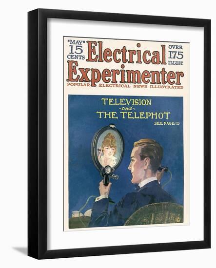 Electrical Experimenter, 1918, USA-null-Framed Giclee Print