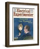 Electrical Experimenter, 1918, USA-null-Framed Giclee Print