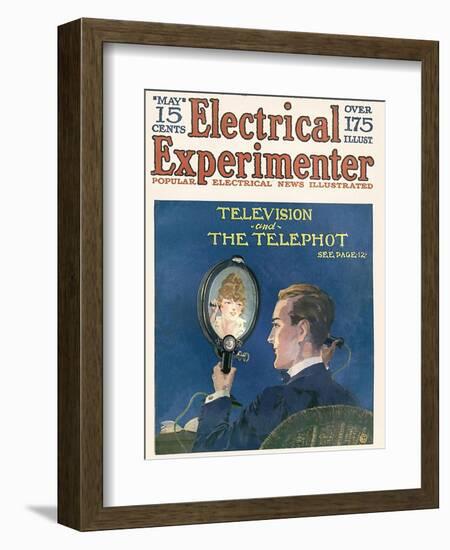 Electrical Experimenter, 1918, USA-null-Framed Giclee Print