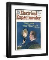 Electrical Experimenter, 1918, USA-null-Framed Giclee Print