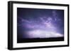 Electrical Storm Above Texas-Paul Souders-Framed Photographic Print