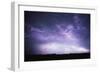 Electrical Storm Above Texas-Paul Souders-Framed Photographic Print