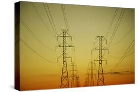 Electrical Towers-null-Stretched Canvas