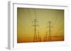 Electrical Towers-null-Framed Photographic Print