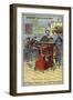 Electrically-Powered Printing Press-null-Framed Giclee Print