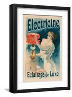 Electricine Eclairage de Luxe-Lucien Lefevre-Framed Art Print