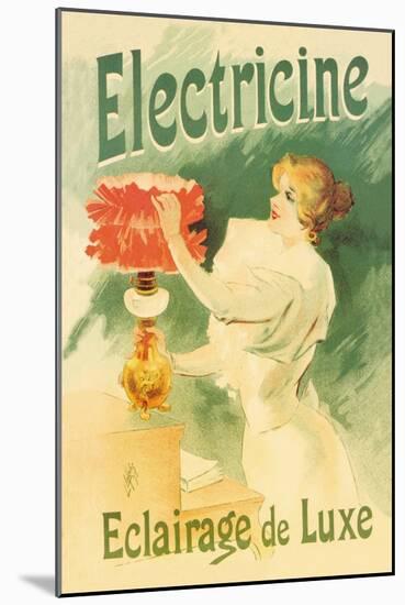 Electricine, Luxury Lighting-Lucien Lefevre-Mounted Art Print