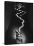 Electricity Emitted from Machine at MIT, Boston, MA-Alfred Eisenstaedt-Stretched Canvas